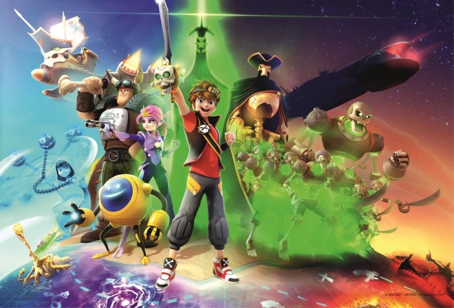 Puzzle Zak Storm: Conquista dei mari 100 pezzi