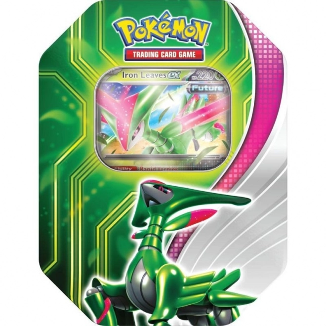 Carte Pokémon Paradox Clash Tin Foglie di Ferro