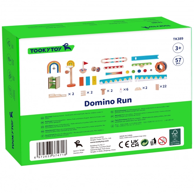 Domino in legno Crazy