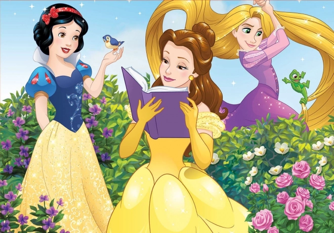 Puzzle Disney Principesse: Biancaneve, Bella e Rapunzel 100 pezzi