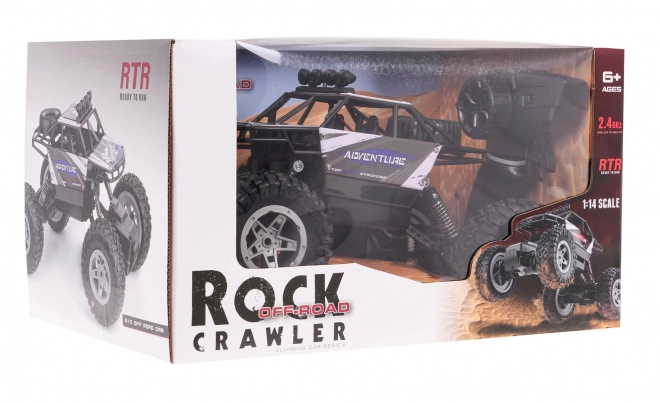 Crawler telecomandato scala 1:14 Rock Shake blu