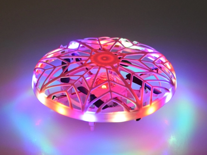 Dron Disco Volante LED