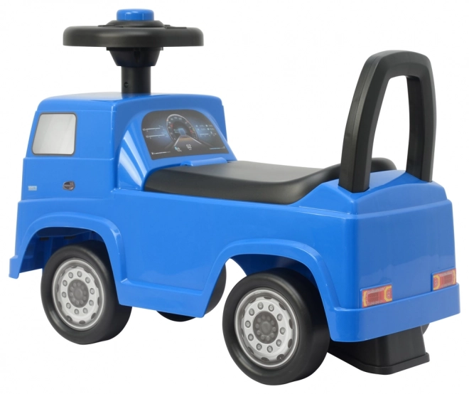 Cavalcabile per bambini Mercedes Actros Blu