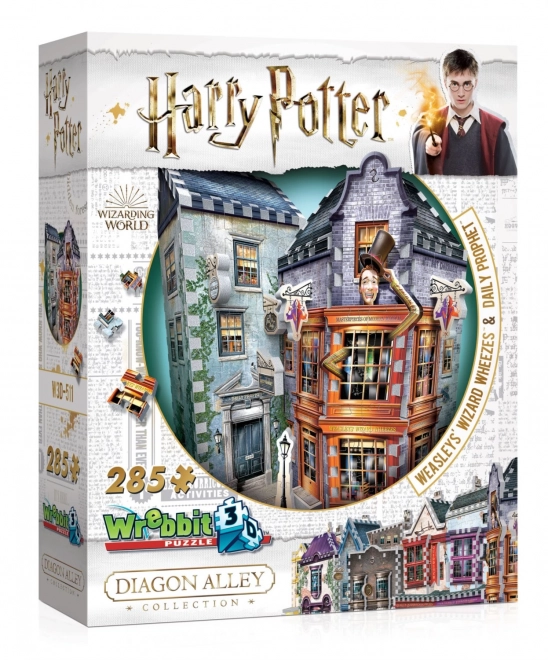 Puzzle 3D WREBBIT Harry Potter Weasley e Giornale del Profeta