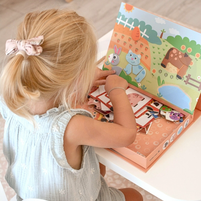 Puzzle Magnetico Fattoria Tooky Toy