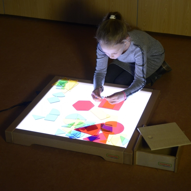 Masterkidz Pannello LED cassa sensomotoria con accessori