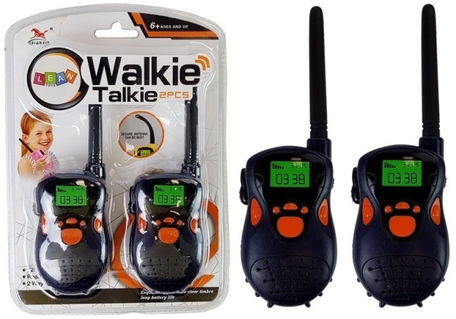 Walkie Talkie per bambini con portata di 100 m blu