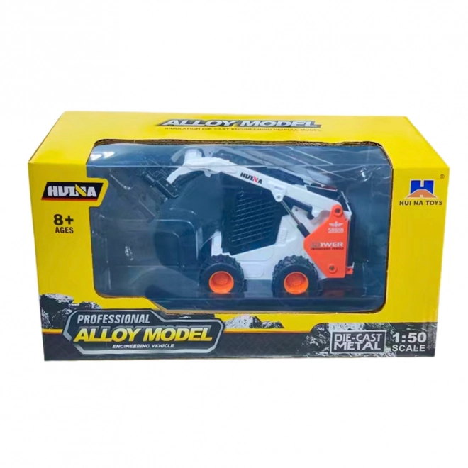 Caricatore bianco in metallo con pinza 1:50