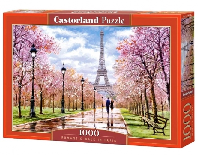 Puzzle Romantica Passeggiata a Parigi 1000 Pezzi