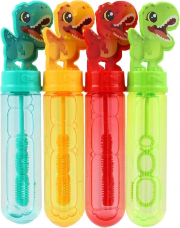 Bolle di sapone dinosauro 40ml plastica