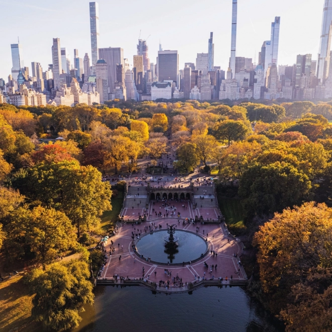 Calendario per appunti New York 2026