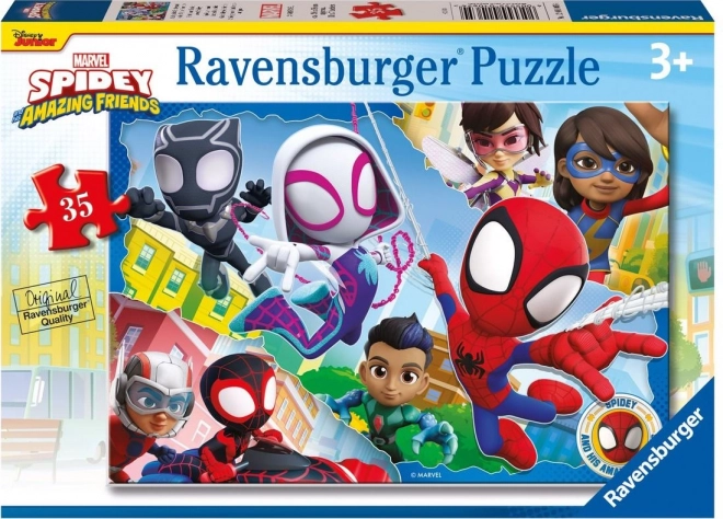 Puzzle Spidey e i Suoi Fantastici Amici 35 pezzi