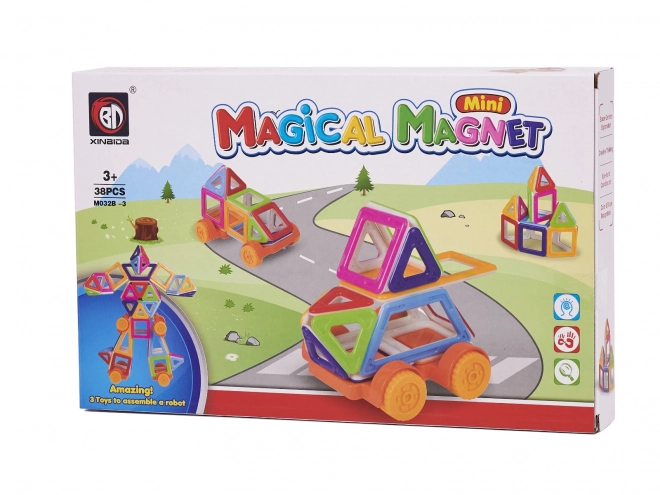 Blocchi magnetici mini Magical Magnet 38 pezzi