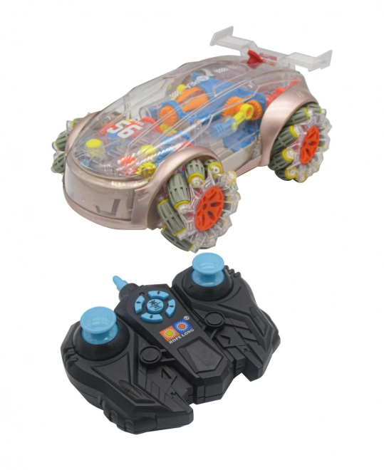 Auto RC con effetto fumo