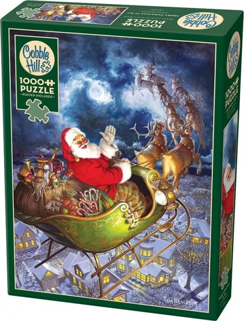 Puzzle Natale Allegro 1000 Pezzi