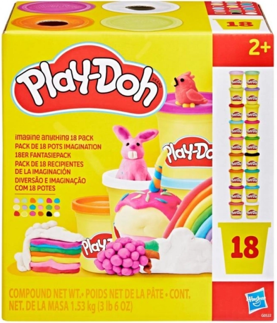Play-Doh grande set 18 vasetti