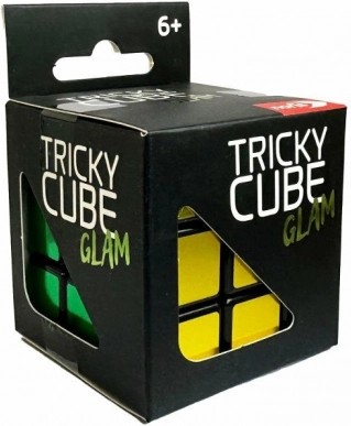 Cubo rompicapo Simba con superficie metallica lucida