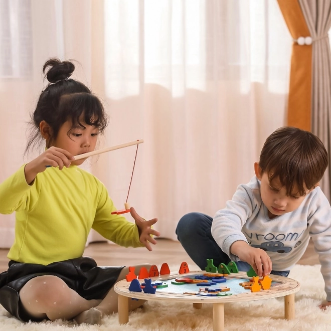 Gioco di Pesca in Legno