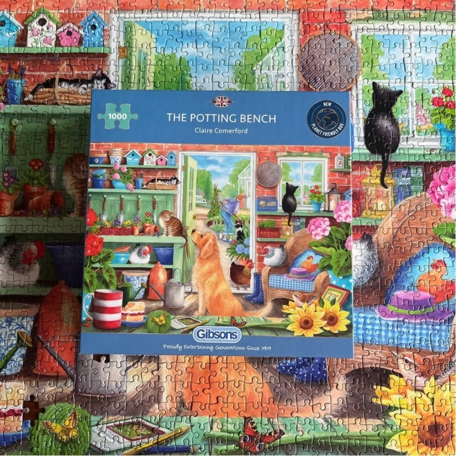 Puzzle da Giardino GIBSONS 1000 Pezzi