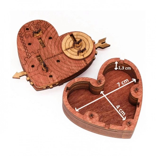 Cuore in Legno iDventure Trezor