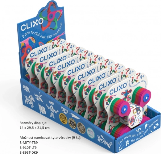Set Designer Clixo magnetici, Beige
