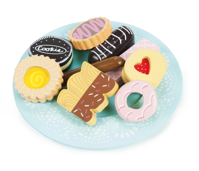 Biscotti di legno colorati per la fantasia