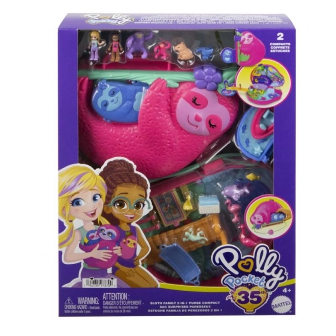 Set Polly Pocket Famiglia Bradipo