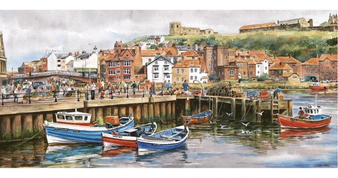 Puzzle panoramico Whitby Yorkshire 636 pezzi