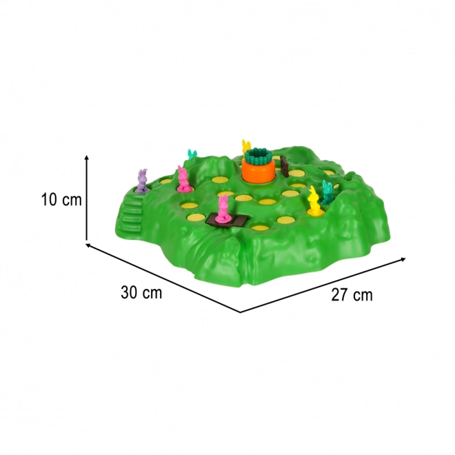 Corsa dei conigli per le carote gioco da tavolo per famiglie