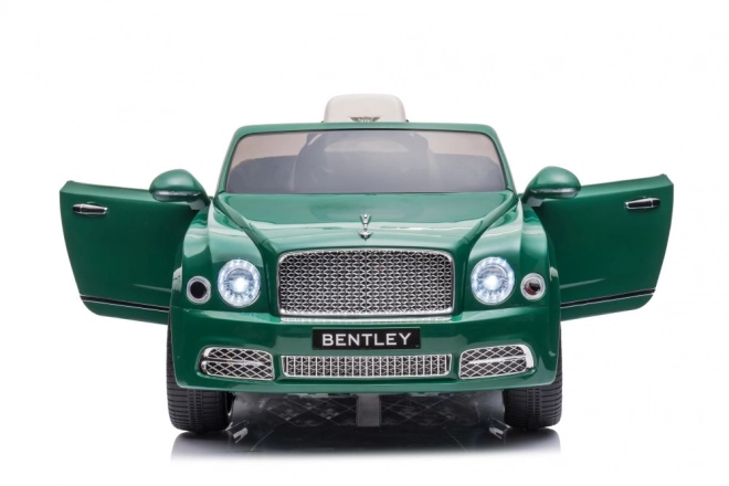 Auto a batteria Bentley Mulsanne verde lucido