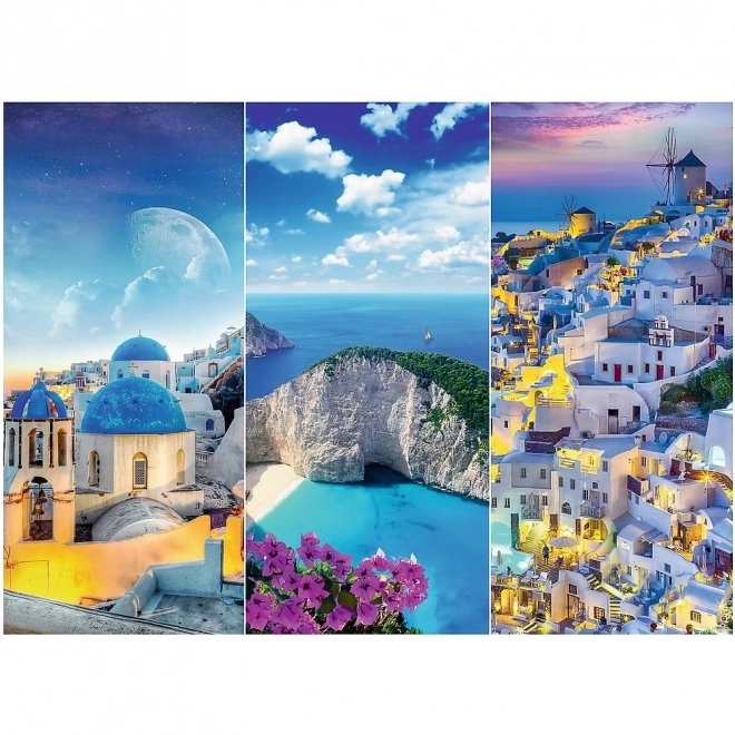 Puzzle Trefl 3000 Pezzi - Vacanze in Grecia