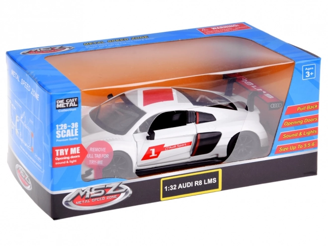 Modellino Metallo Audi R8 LMS Scala 1:32