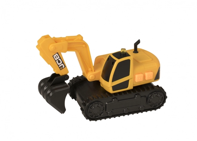 Mini escavatore JCB con luci e suoni