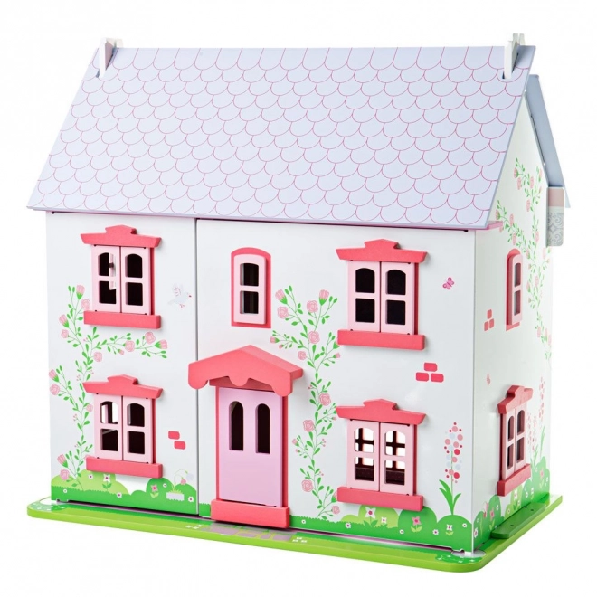 Casetta delle bambole rosa Bigjigs Toys