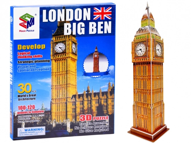 Puzzle 3D Londra Big Ben