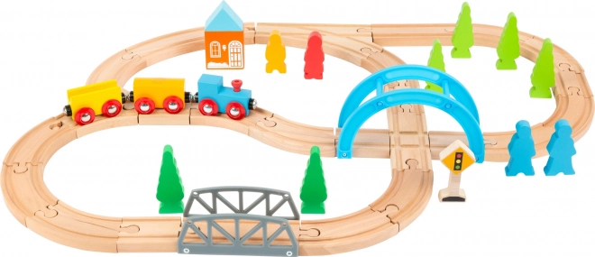 Set ferroviario in legno Viaggio small foot