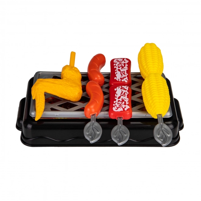 Set da cucina e barbecue per bambini con suoni e LED, 40 pezzi