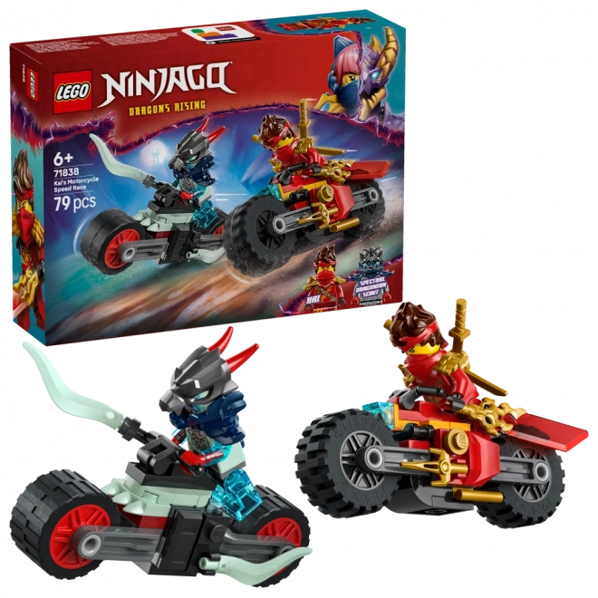 Lego Ninjago Kai e Gare in Moto