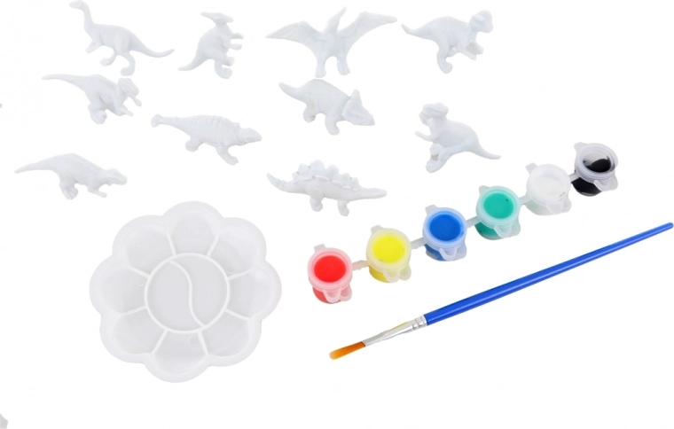 Forme diverse di dinosauri per più divertimento