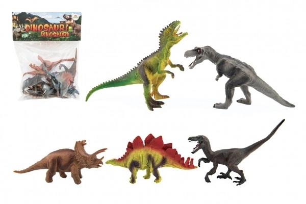 Dinosauri di plastica 15-18 cm set di 5 pezzi