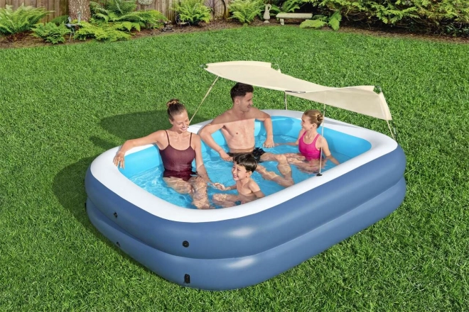 Piscina familiare gonfiabile con protezione UV e tettuccio rimovibile Bestway