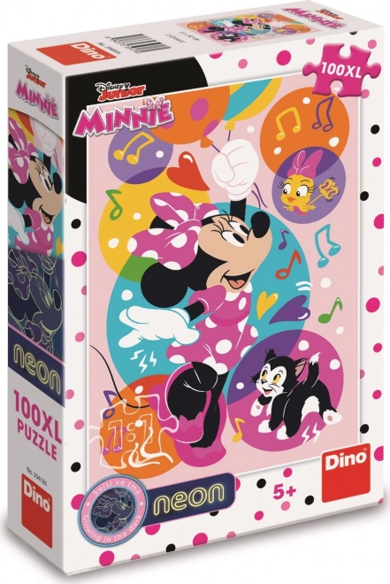 Puzzle luminoso Minnie e palloncini XL