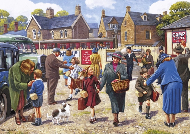 Puzzle Gibsons Evacuazione 4x500 pezzi