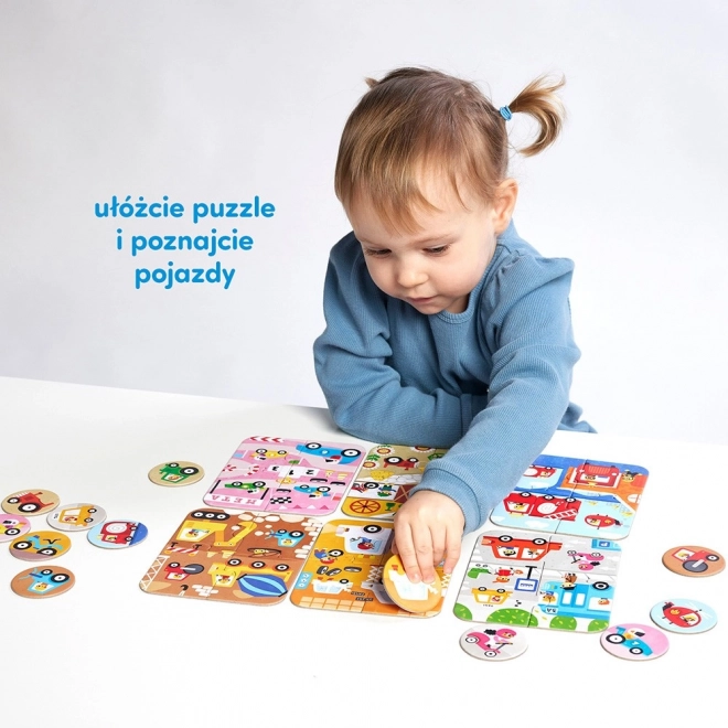 Puzzle Auto Piccole e Grandi