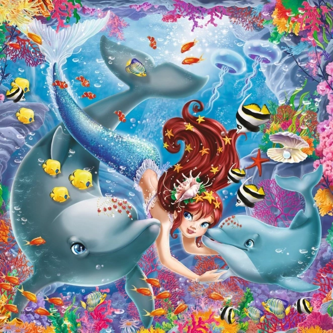 Puzzle Magiche Sirene 3x49 pezzi Ravensburger