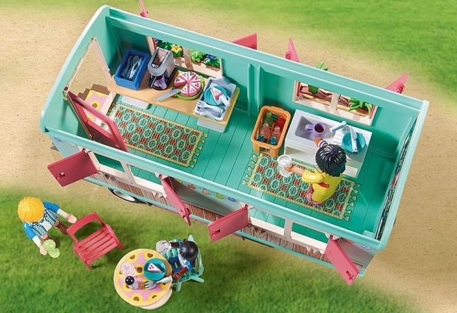 Accogliente carrozza caffetteria PLAYMOBIL