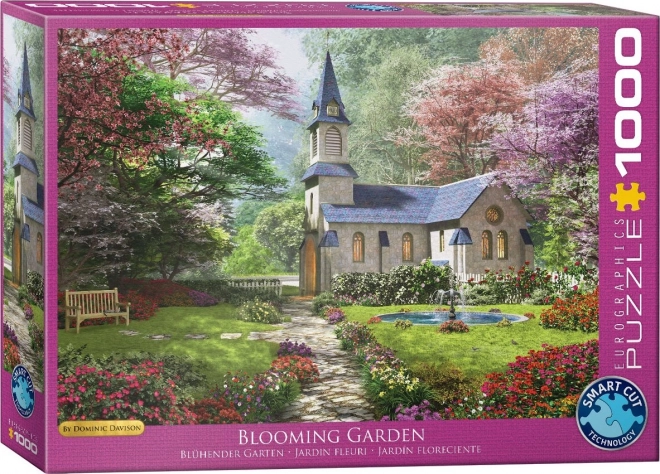 Puzzle Eurographics giardino fiorito 1000 pezzi