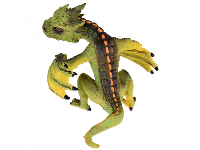 Figurina Drago Verde Giocattolo Fiabesco