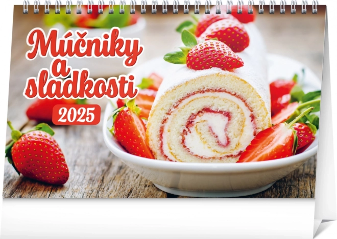 Calendario da tavolo Dolci e Dessert 2025