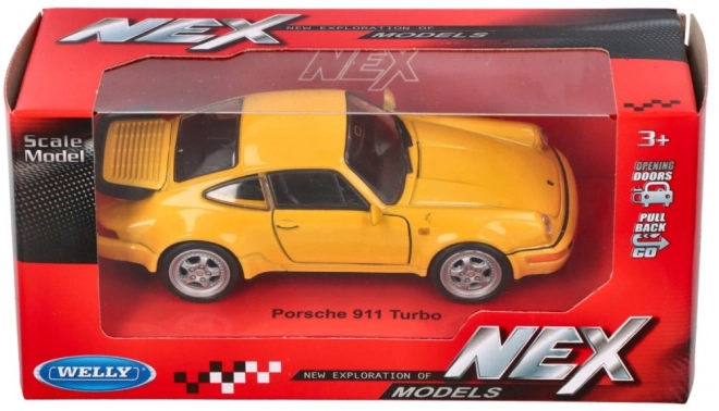 Modello in metallo di Porsche 911 Turbo scala 1:36